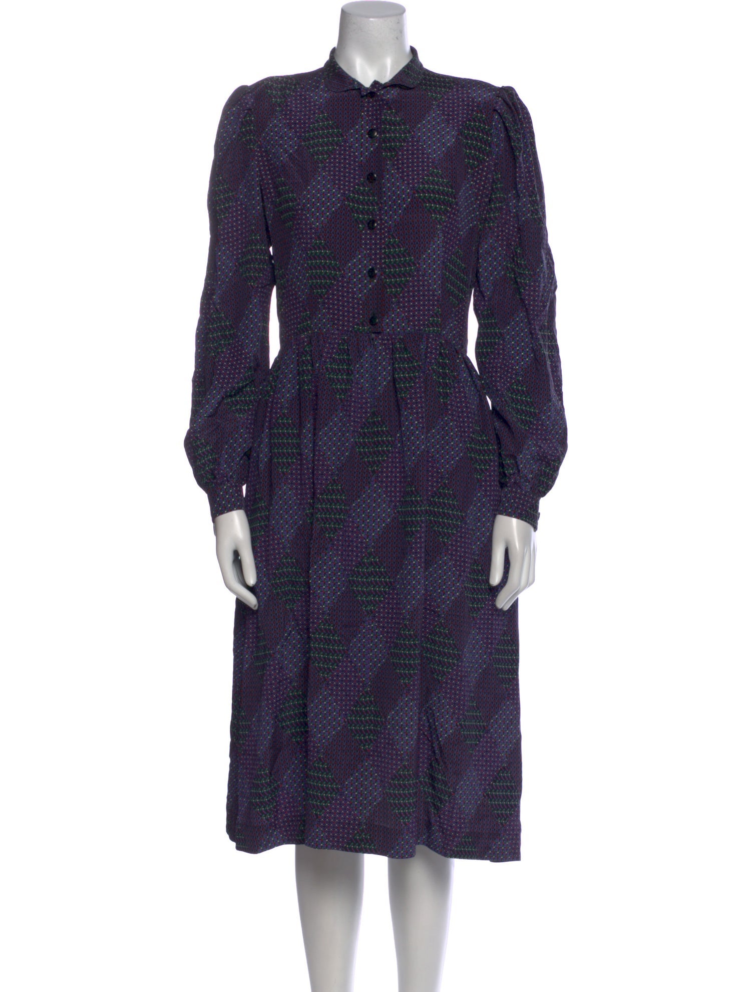 Ungaro Paris Vintage Midi Length Dress