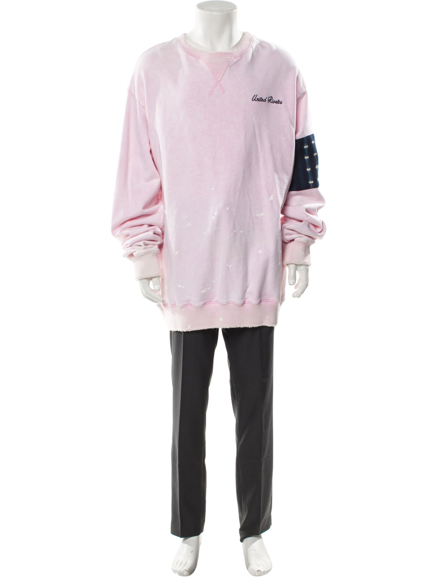 United Rivers Graphic Print Crew Neck Sweatshirt