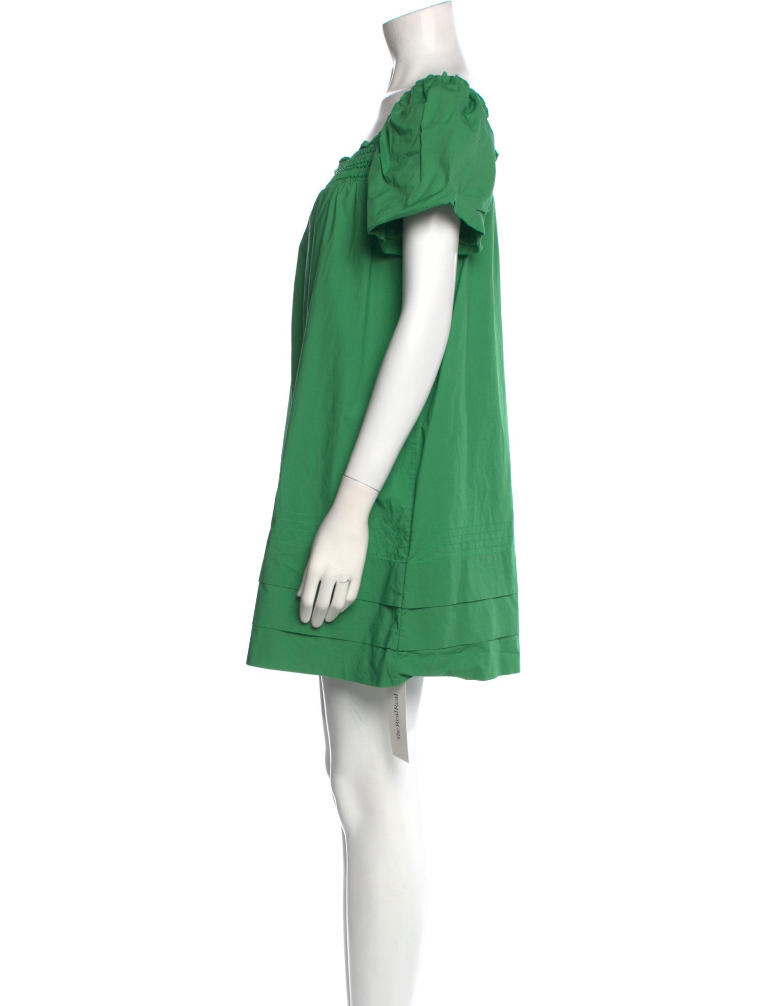 unsubscribed Square Neckline Mini Dress