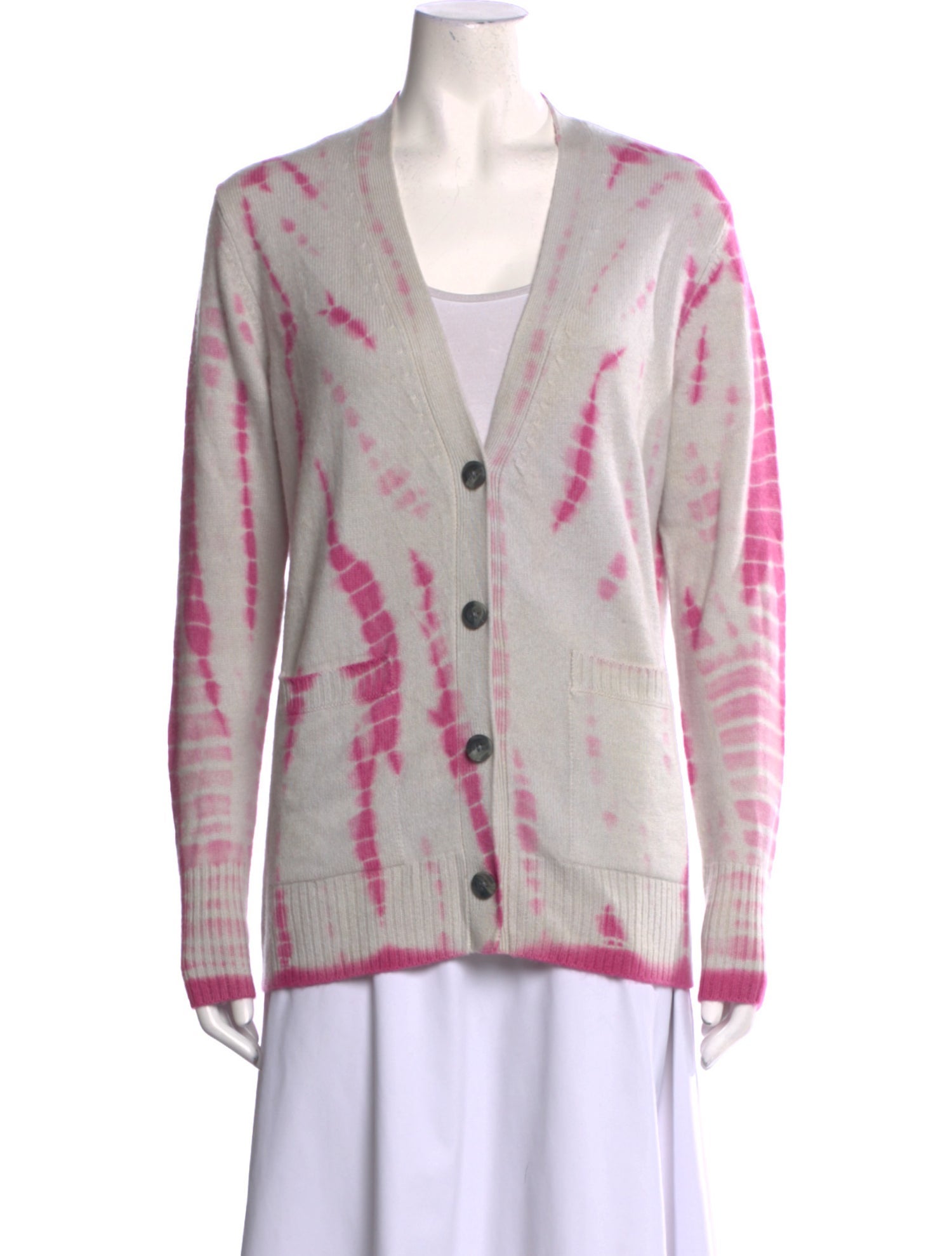 unsubscribed Cashmere Tie-Dye Print Sweater w/ Tags