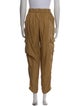 unsubscribed Silk Straight Leg Pants