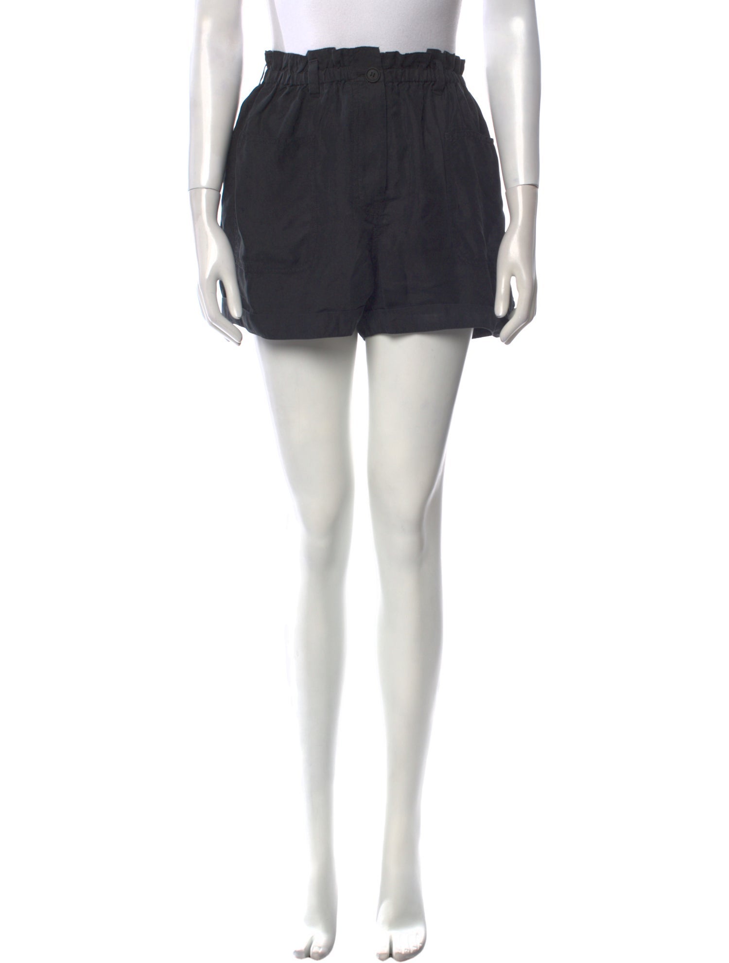 unsubscribed Silk Mini Shorts