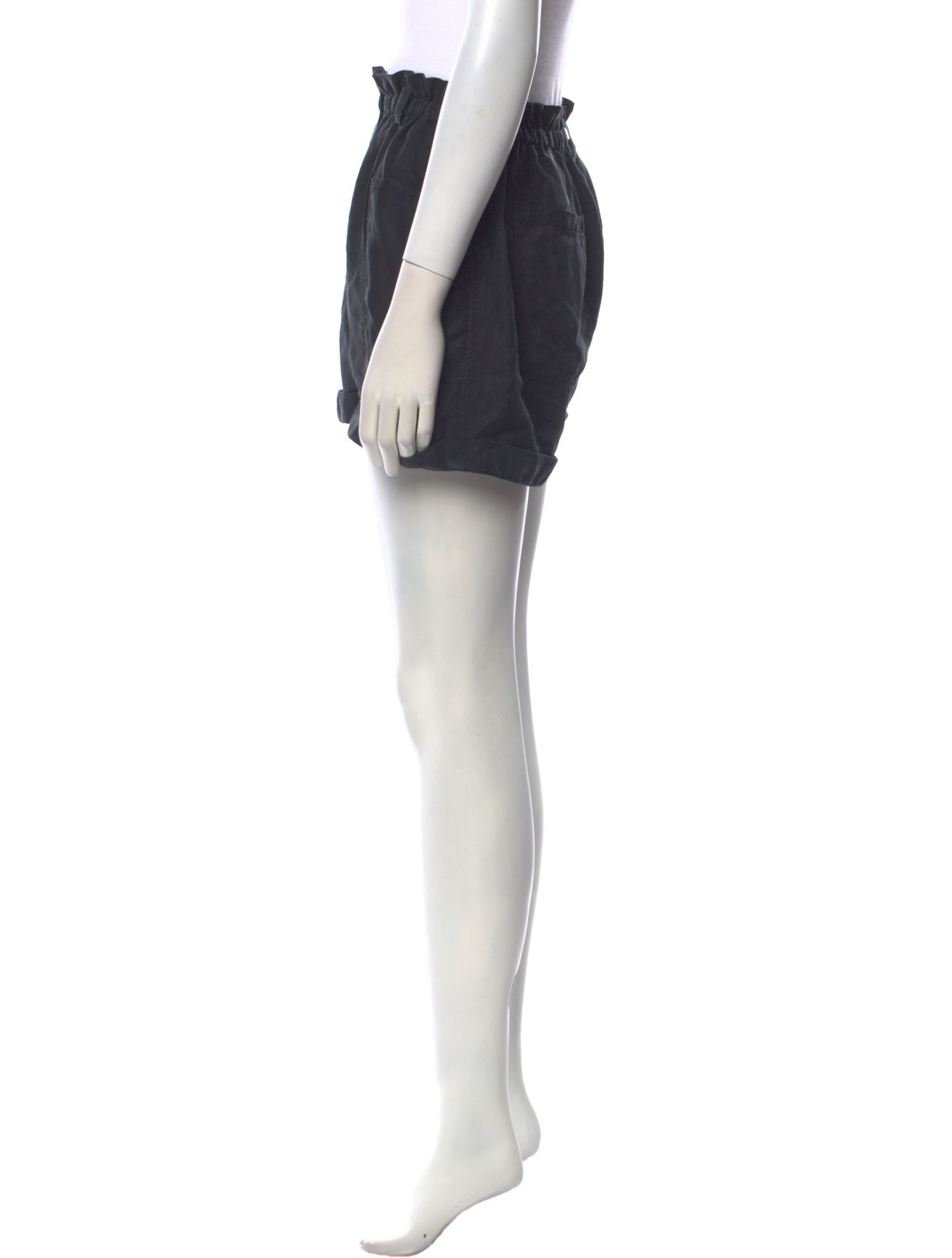 unsubscribed Silk Mini Shorts