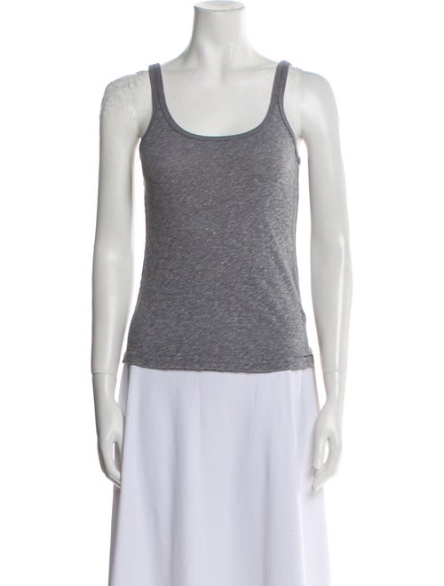 unsubscribed Scoop Neck Sleeveless Top