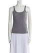 unsubscribed Scoop Neck Sleeveless Top