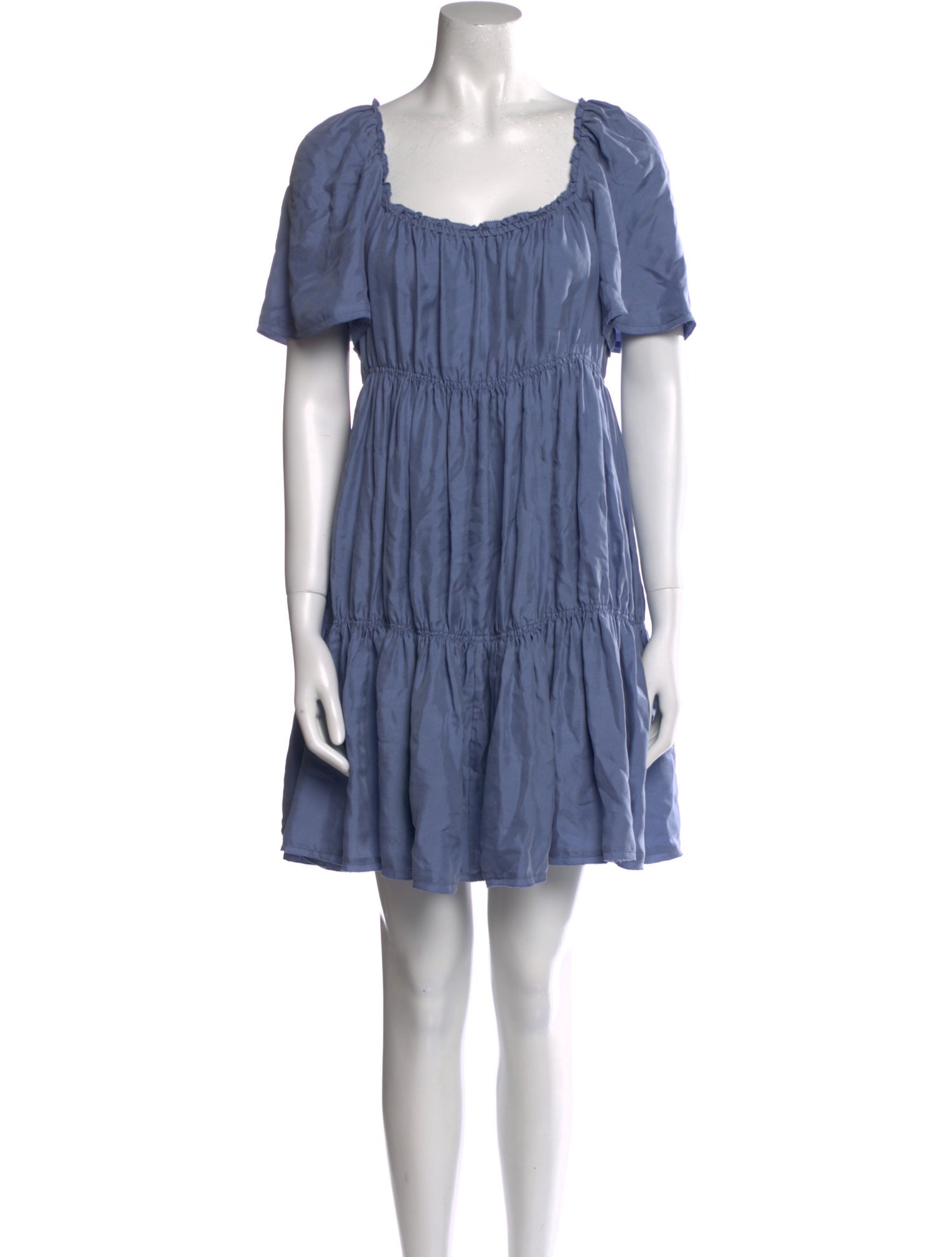 unsubscribed Silk Mini Dress