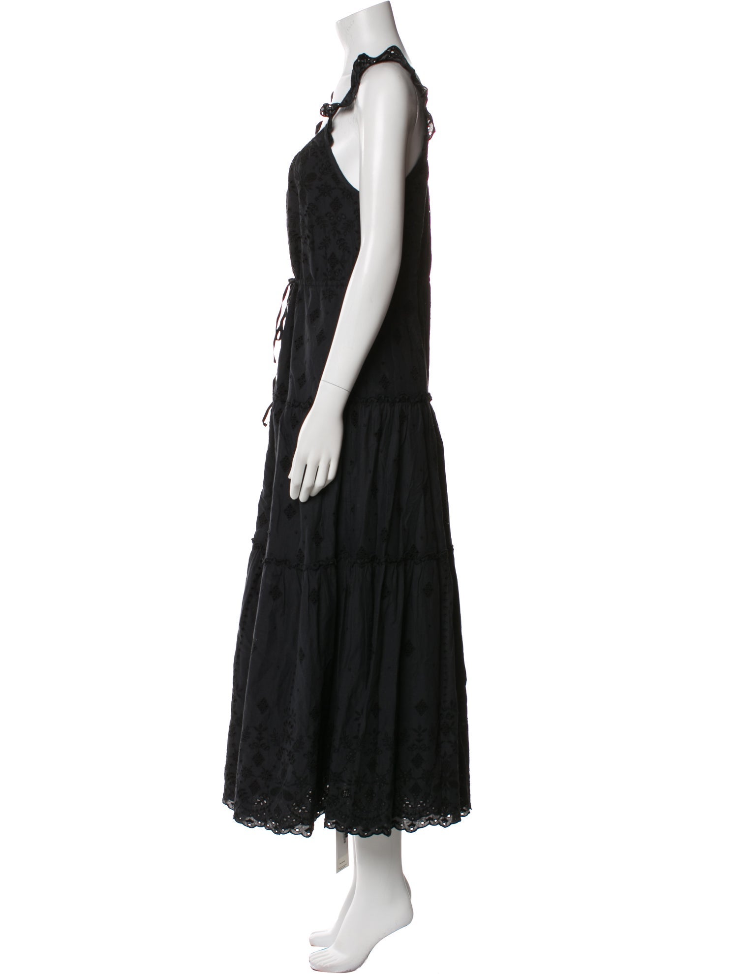 unsubscribed Scoop Neck Long Dress