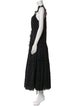 unsubscribed Scoop Neck Long Dress