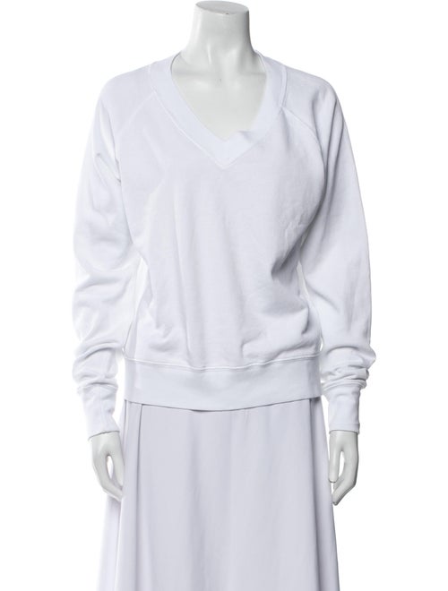 unsubscribed V-Neck Long Sleeve Sweatshirt