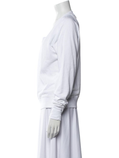 unsubscribed V-Neck Long Sleeve Sweatshirt