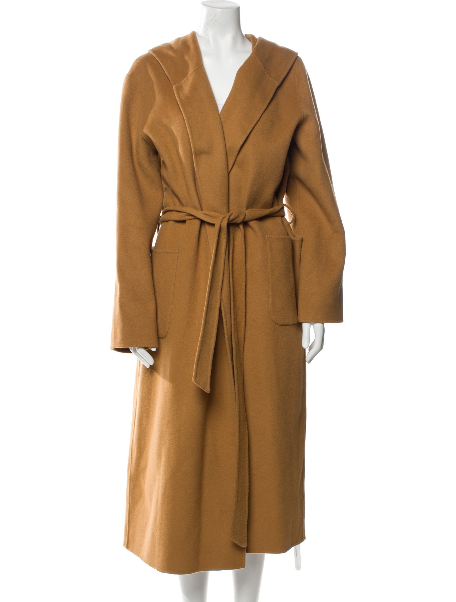 unsubscribed Wool Trench Coat