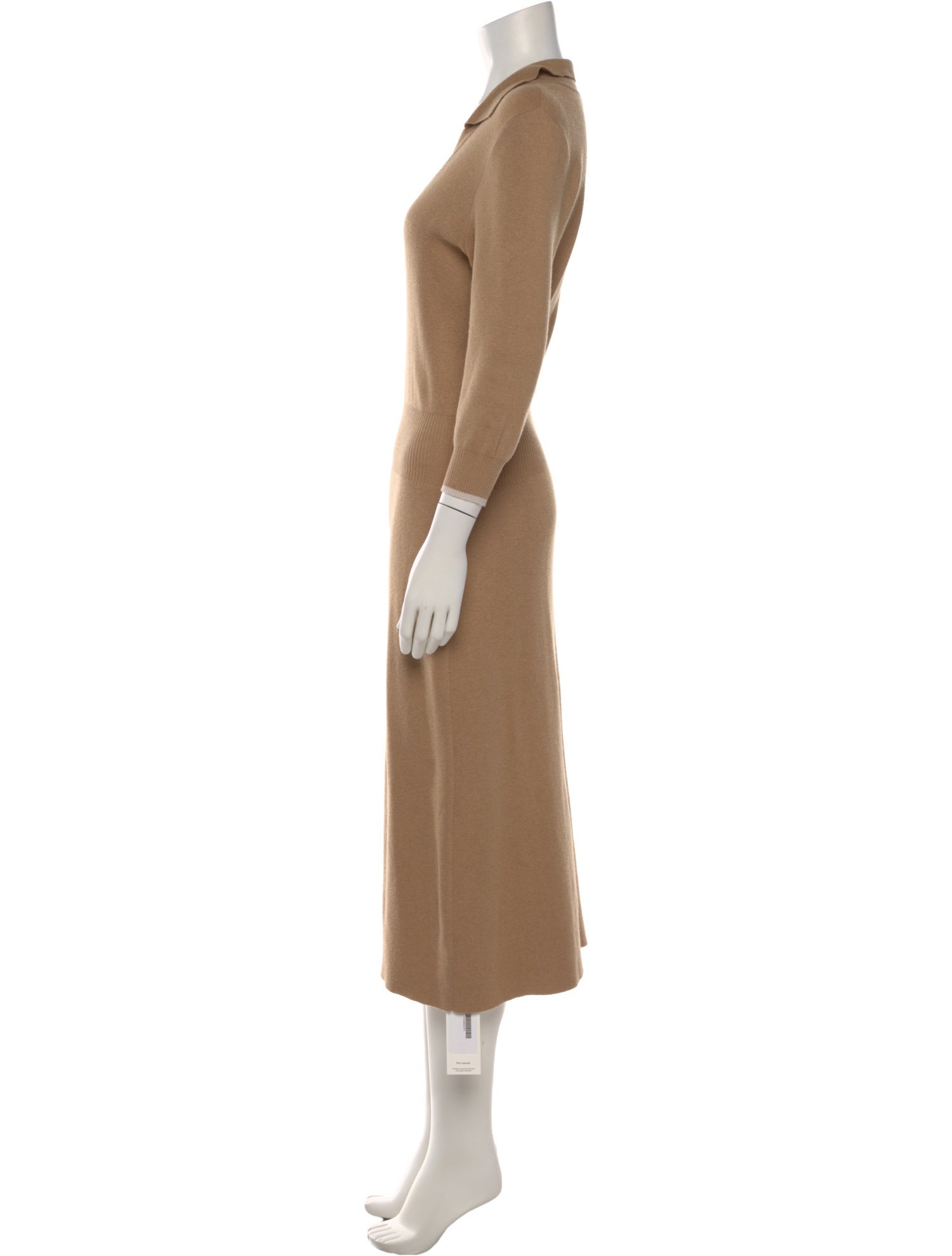 unsubscribed V-Neck Midi Length Dress