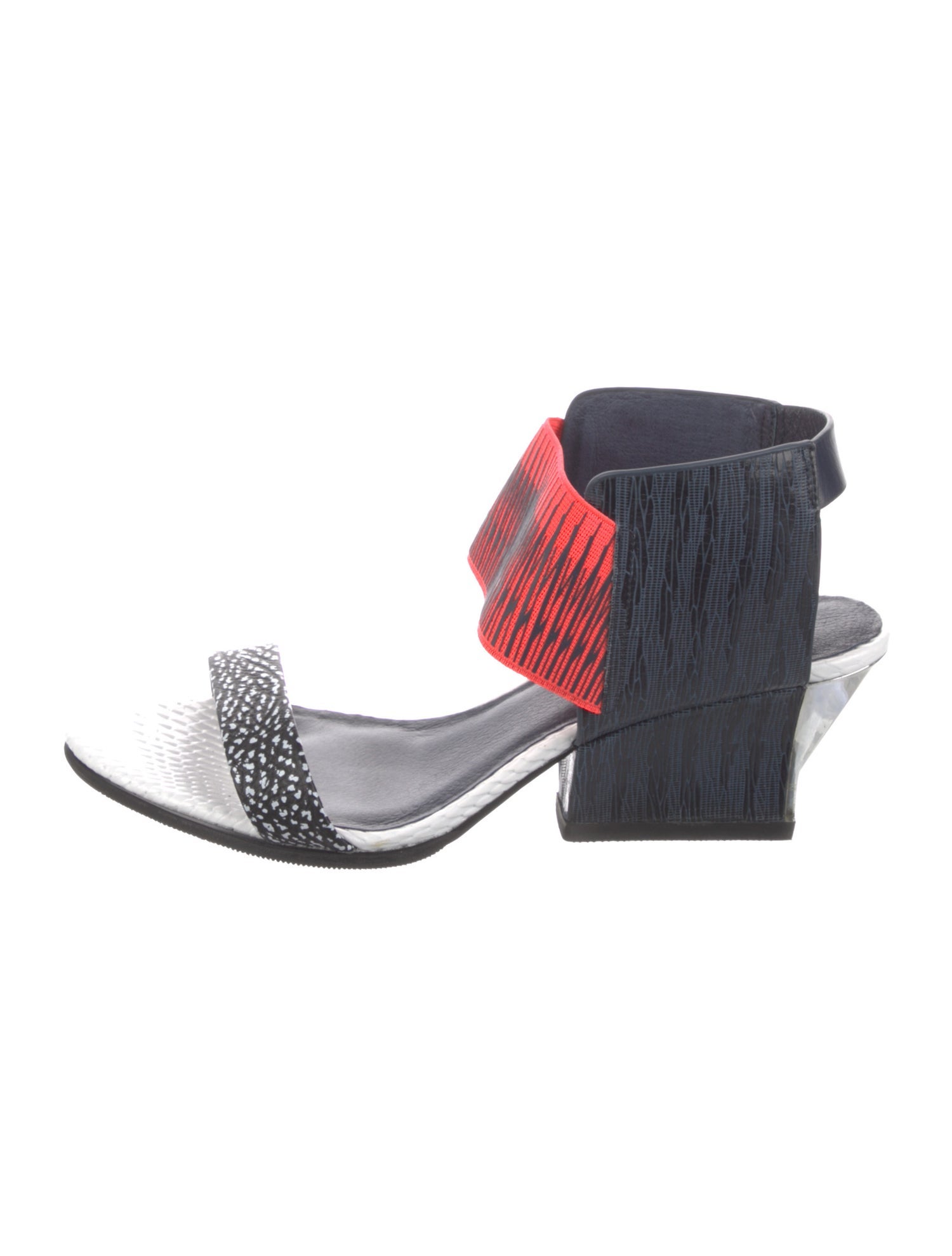 United Nude Printed Slingback Sandals