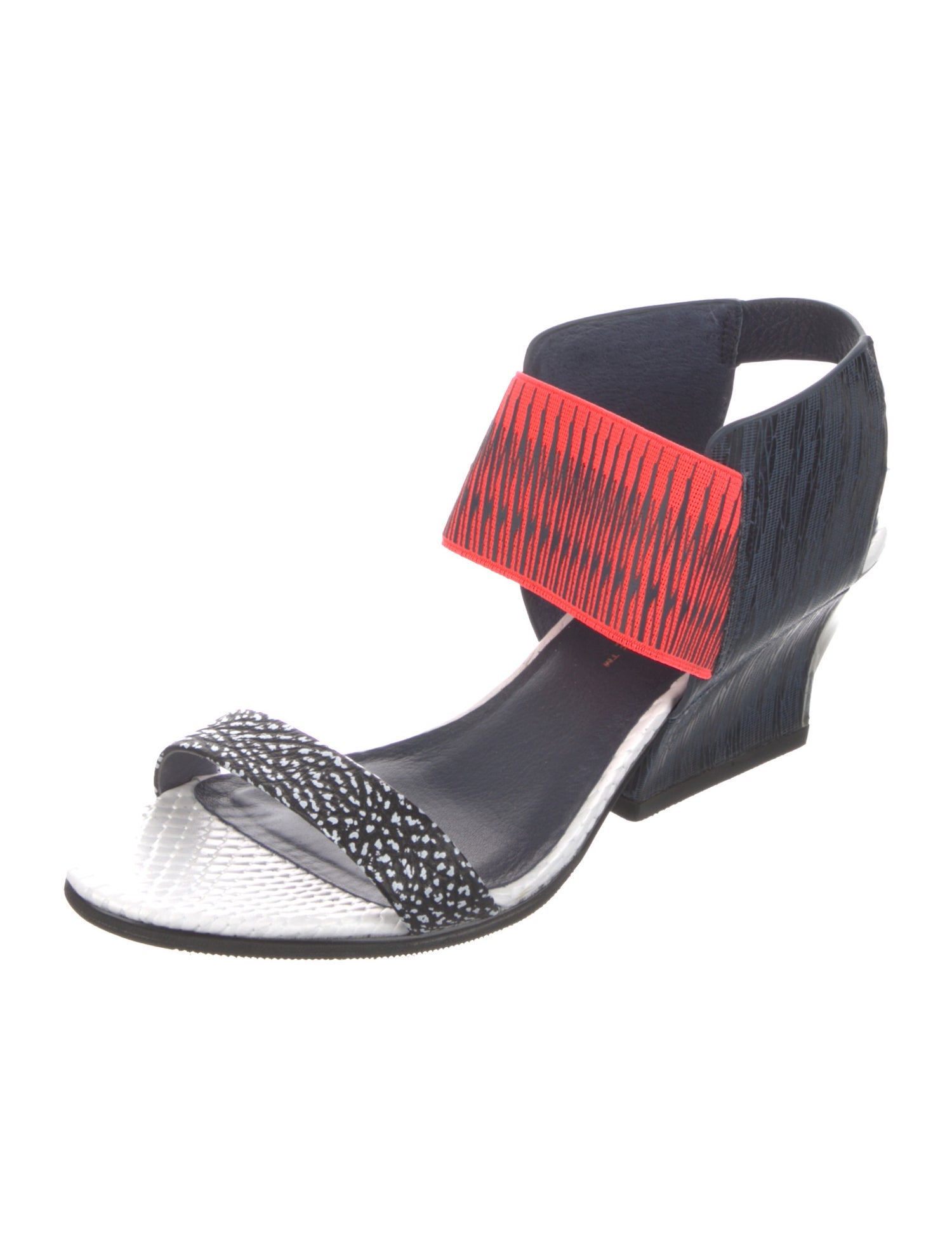 United Nude Printed Slingback Sandals