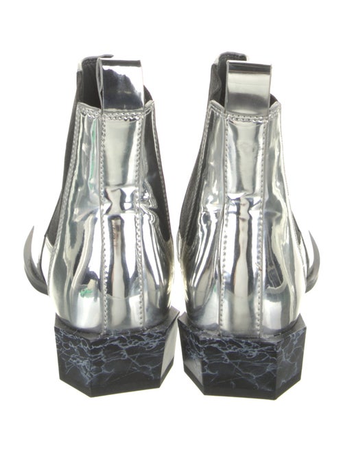 United Nude Patent Leather Chelsea Boots