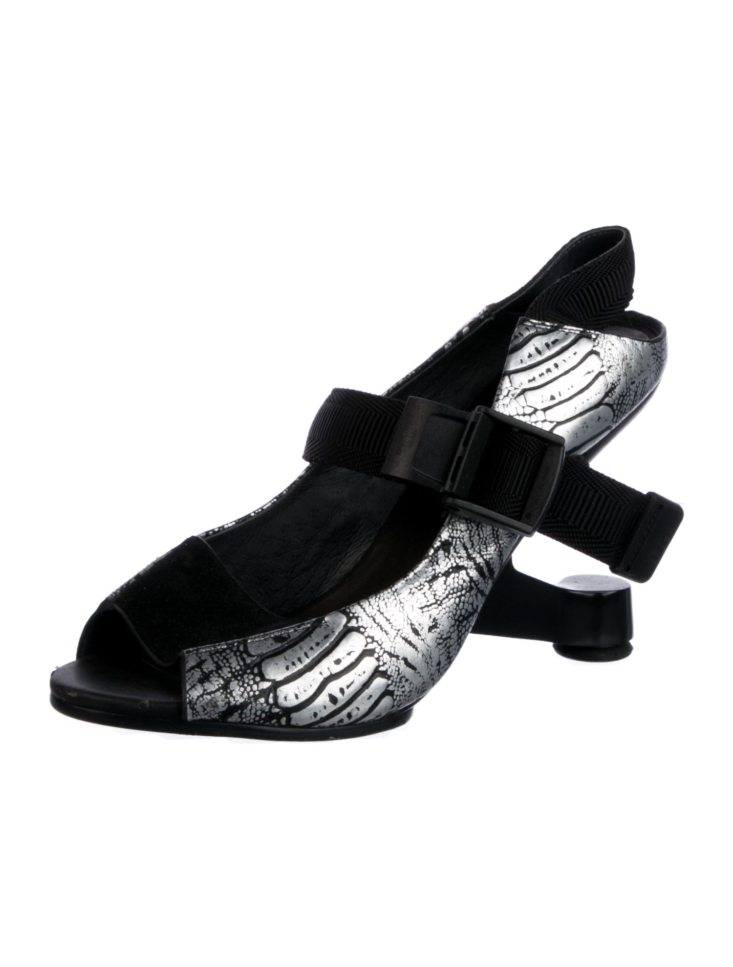 United Nude Leather Slingback Pumps