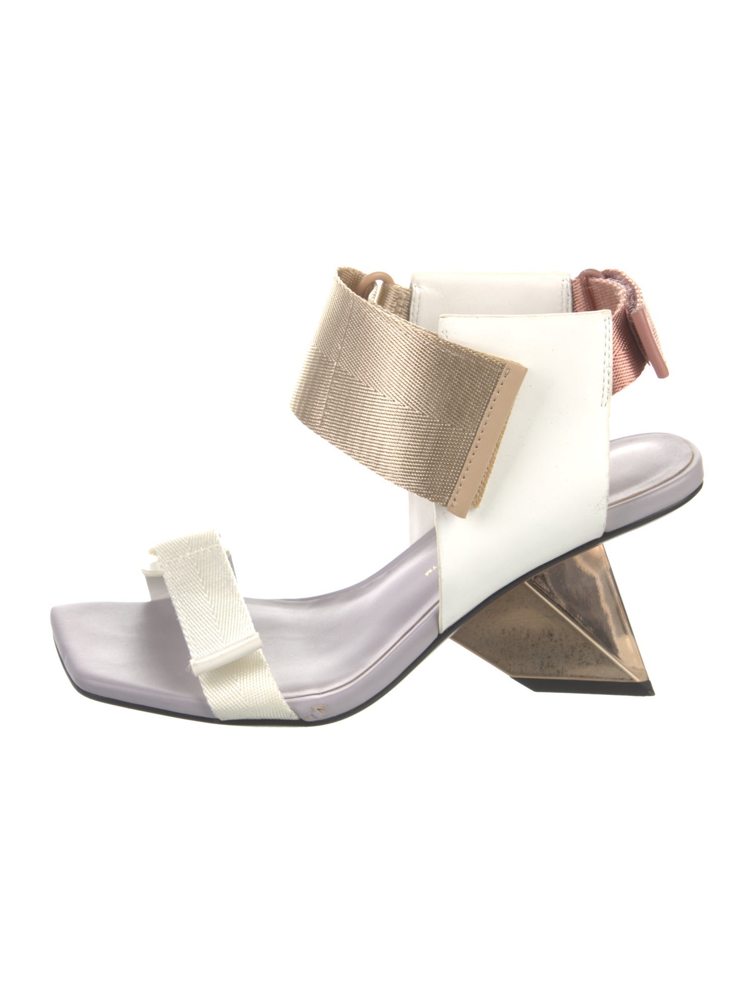 United Nude Leather Printed Sandals