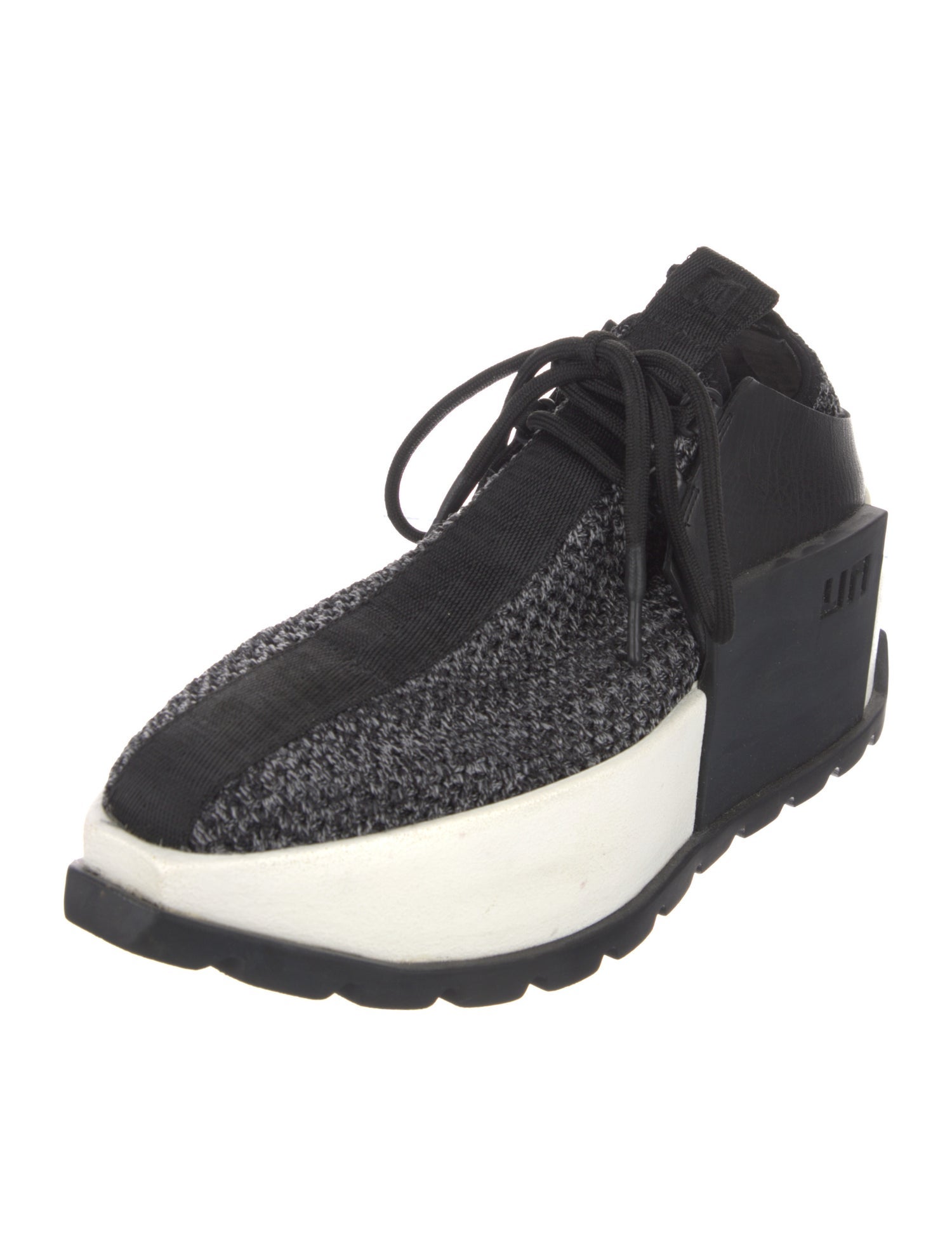 United Nude Leather Trim Embellishment Sneakers