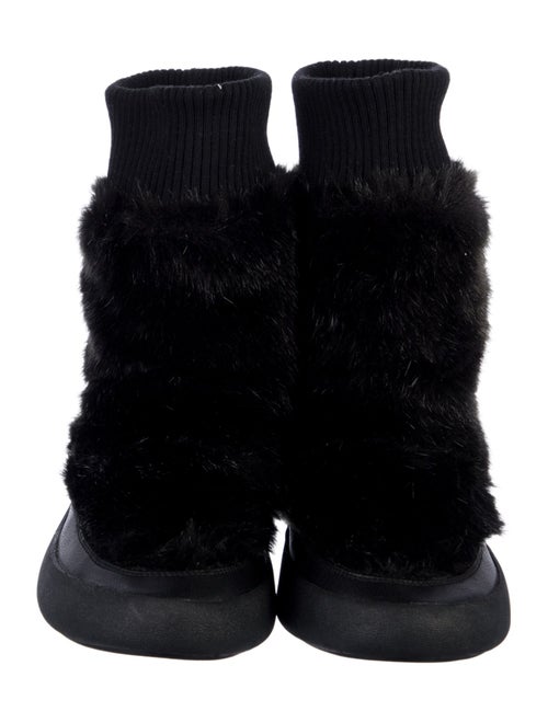 United Nude Faux Fur Sock Boots