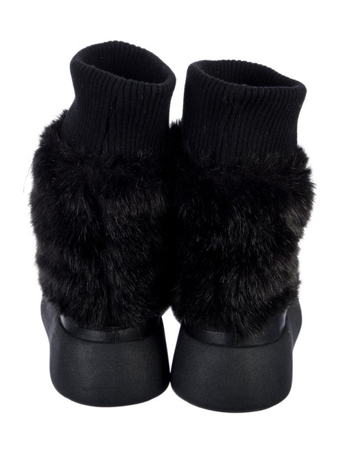 United Nude Faux Fur Sock Boots