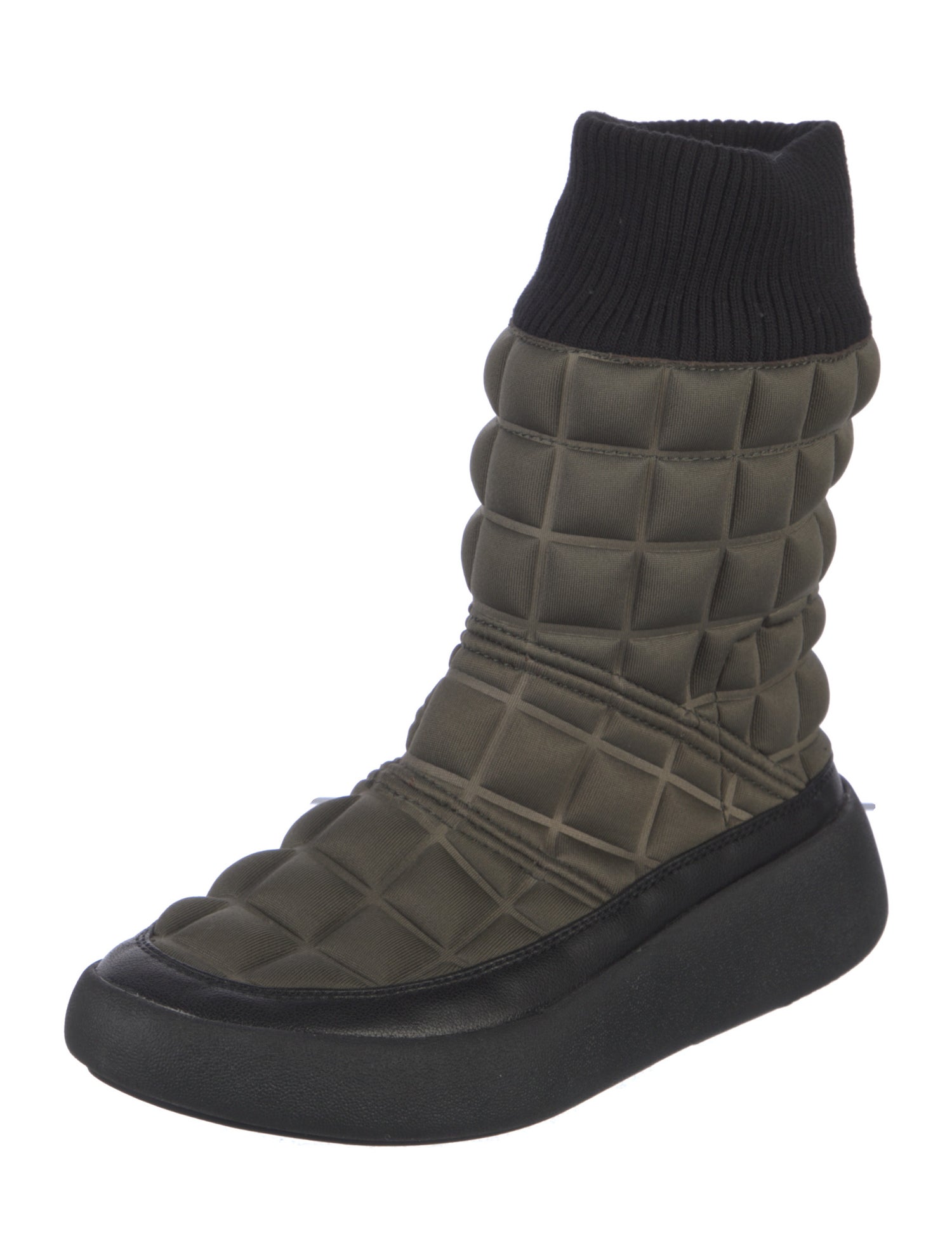 United Nude Colorblock Pattern Sock Boots