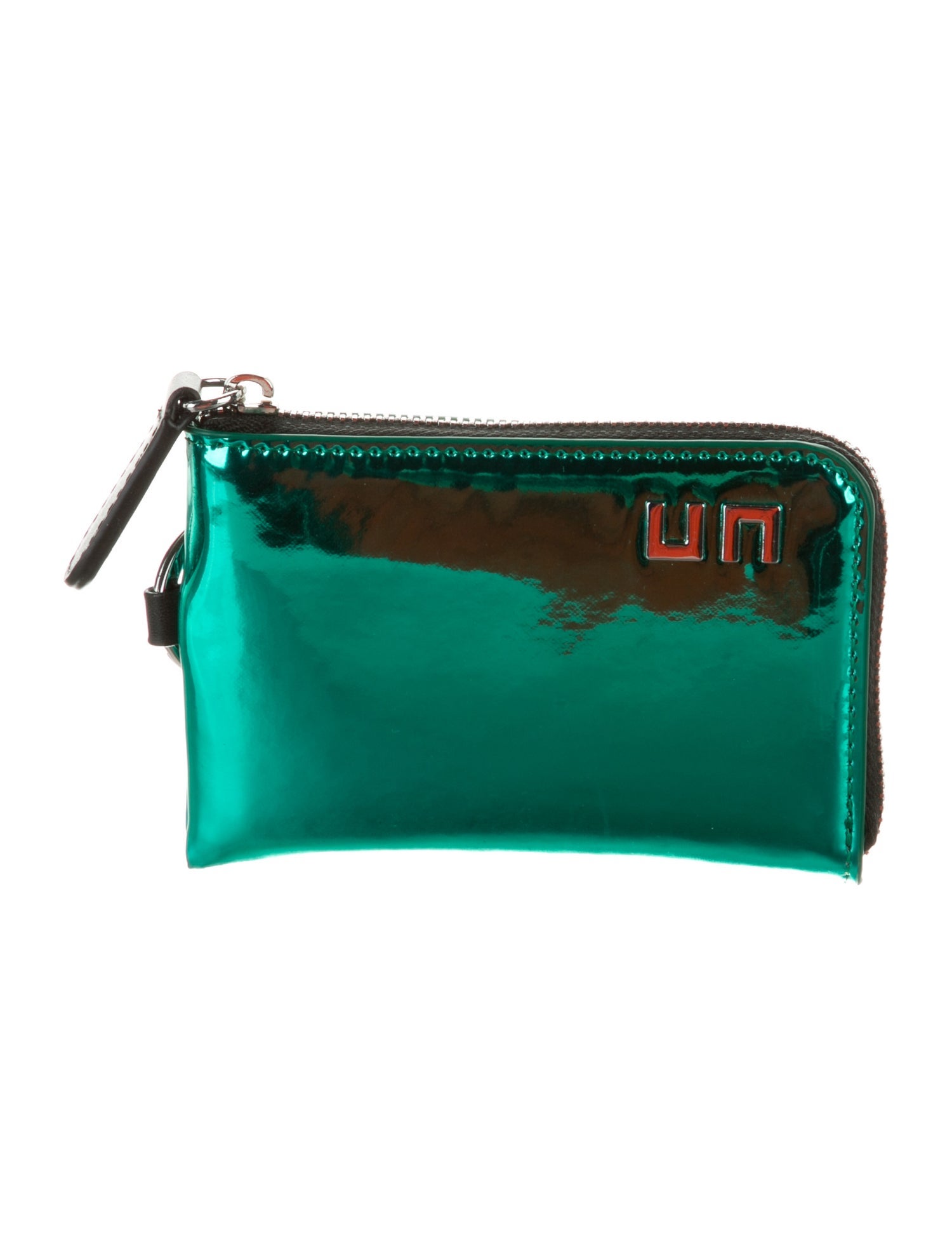 United Nude Patent Leather Graphic Print Wallet