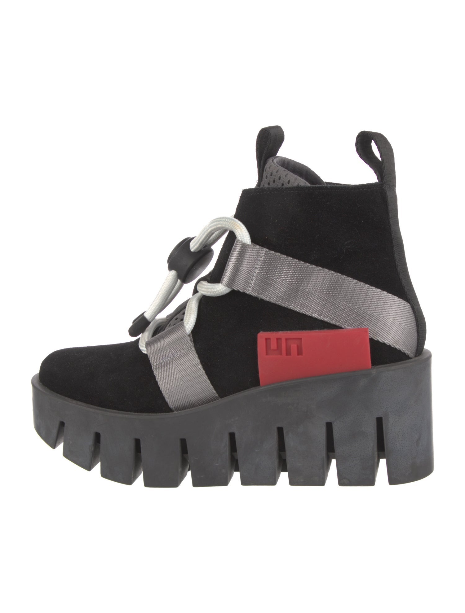 United Nude Suede Printed Hiking Boots