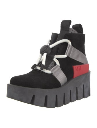 United Nude Suede Printed Hiking Boots