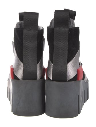 United Nude Suede Printed Hiking Boots