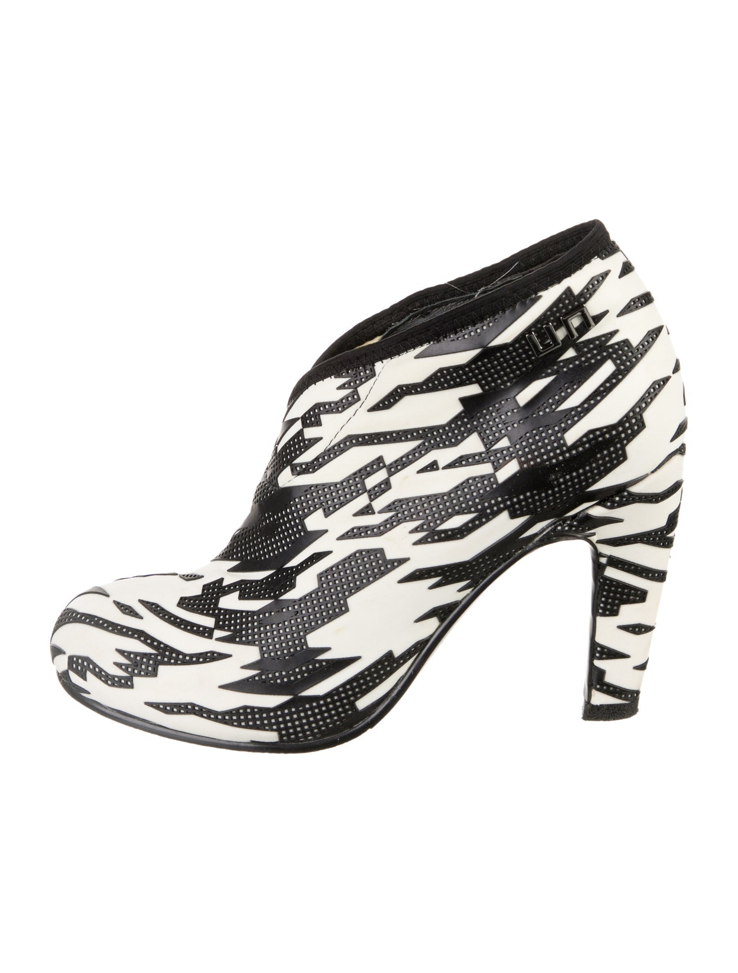United Nude Nylon Animal Print Boots
