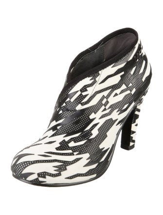 United Nude Nylon Animal Print Boots