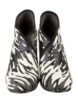 United Nude Nylon Animal Print Boots