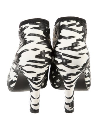 United Nude Nylon Animal Print Boots