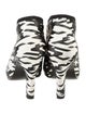 United Nude Nylon Animal Print Boots