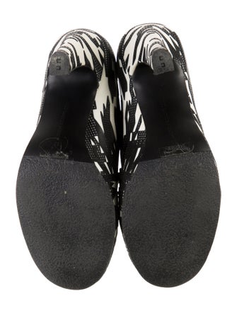 United Nude Nylon Animal Print Boots