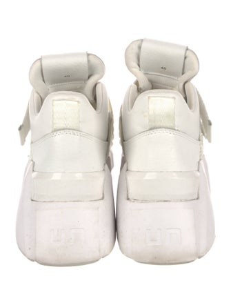 United Nude Leather Colorblock Pattern Chunky Sneakers