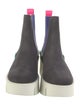 United Nude Suede Colorblock Pattern Chelsea Boots