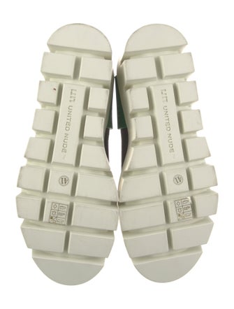 United Nude Suede Colorblock Pattern Chelsea Boots