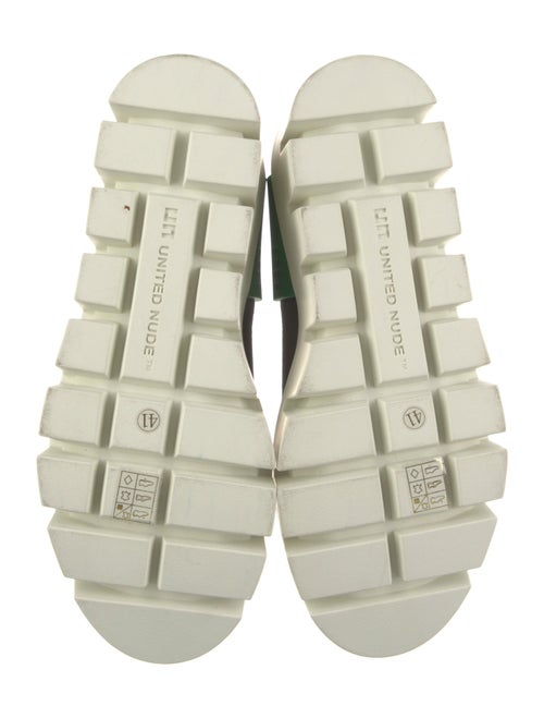 United Nude Suede Colorblock Pattern Chelsea Boots