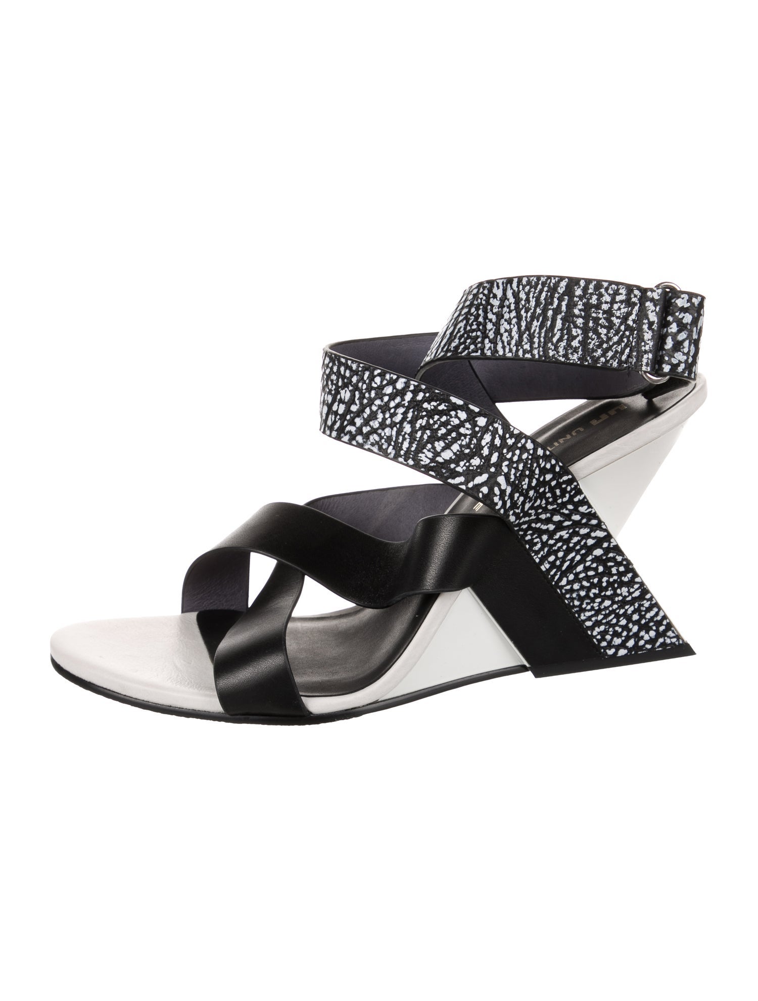 United Nude Leather Printed Sandals