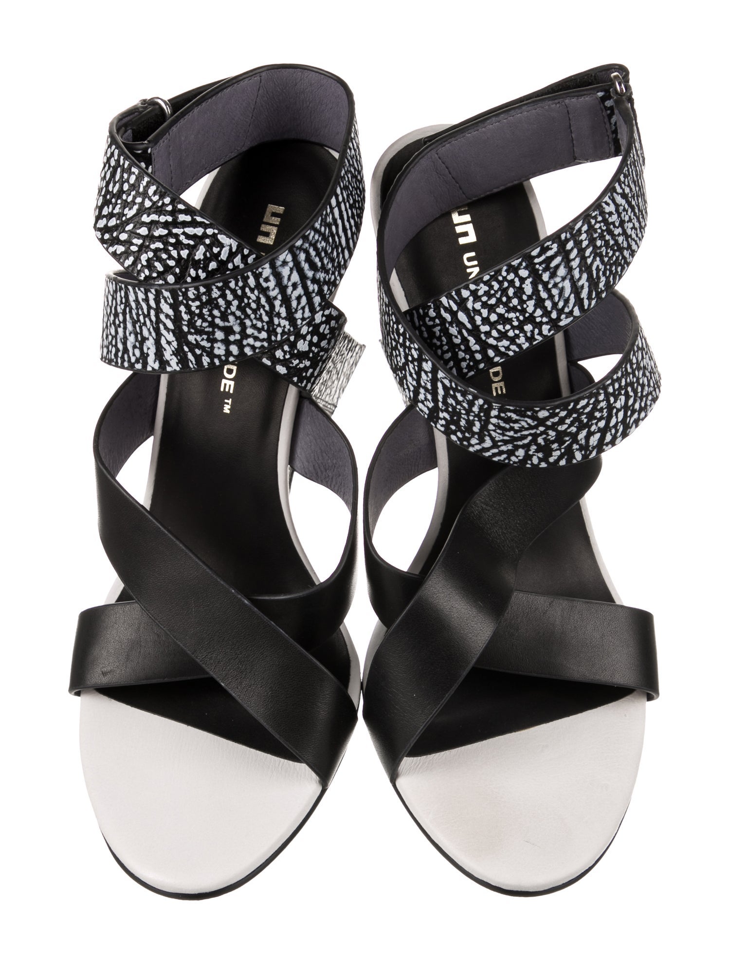 United Nude Leather Printed Sandals