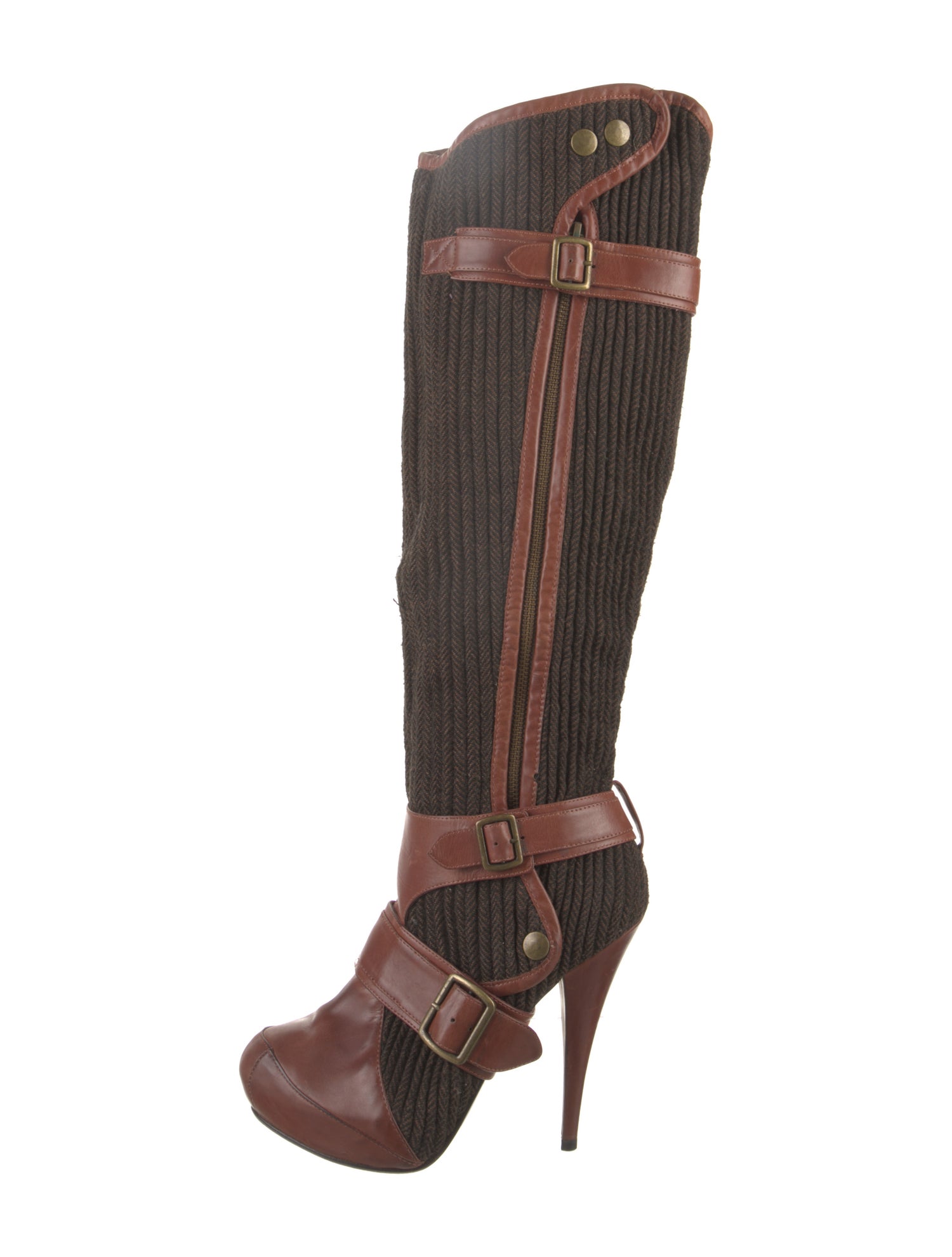 United Nude Colorblock Pattern Sock Boots