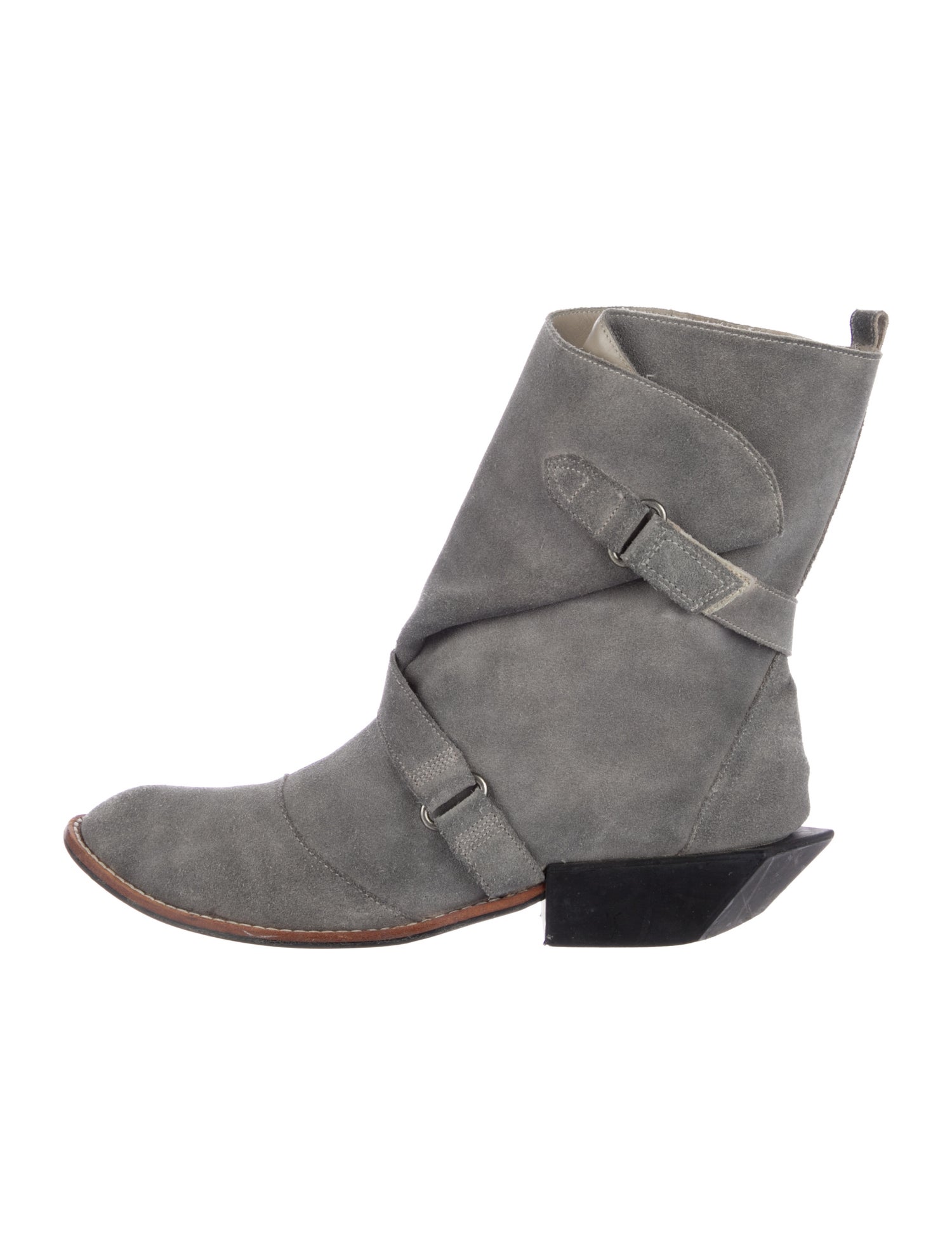 United Nude Suede Moto Boots
