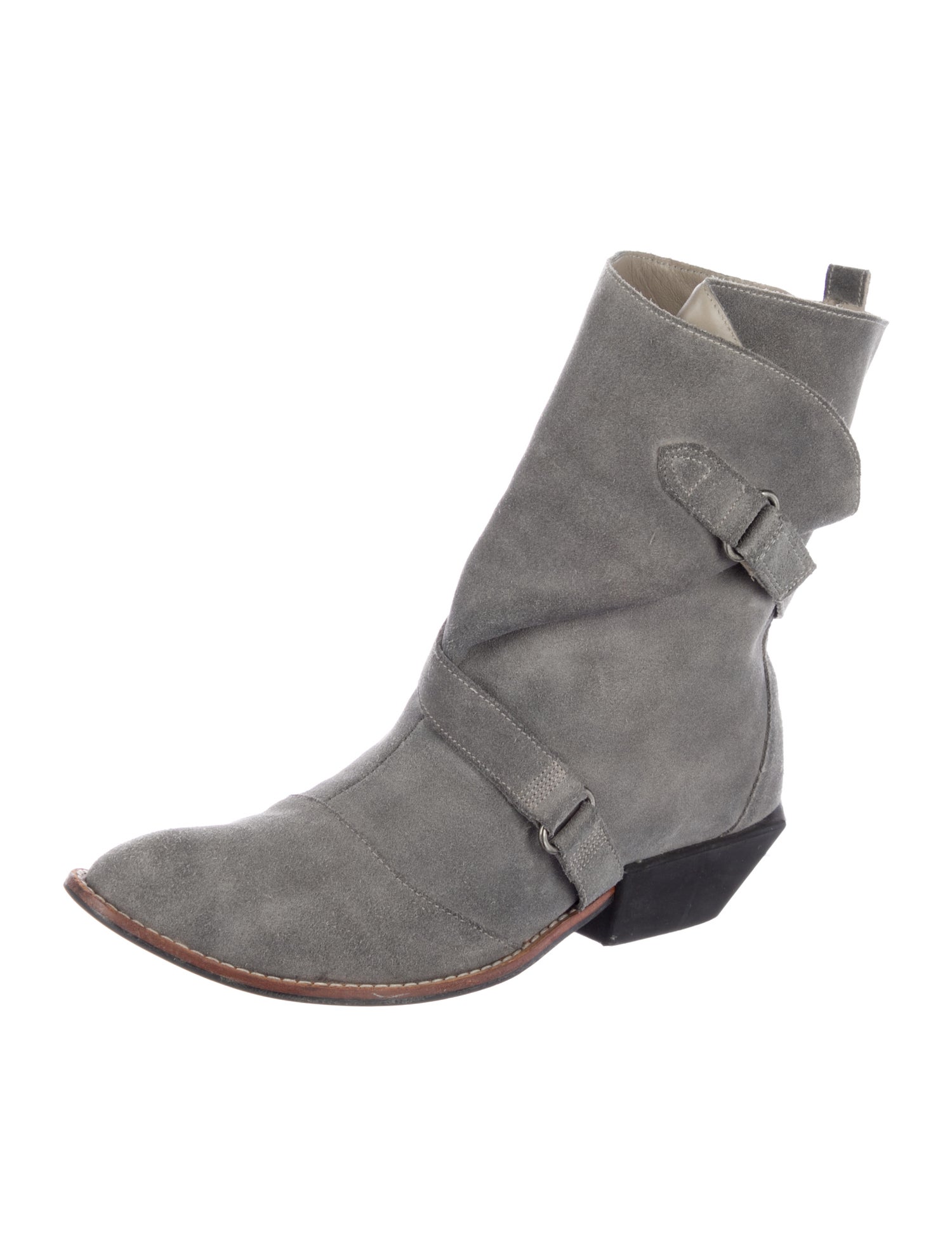 United Nude Suede Moto Boots