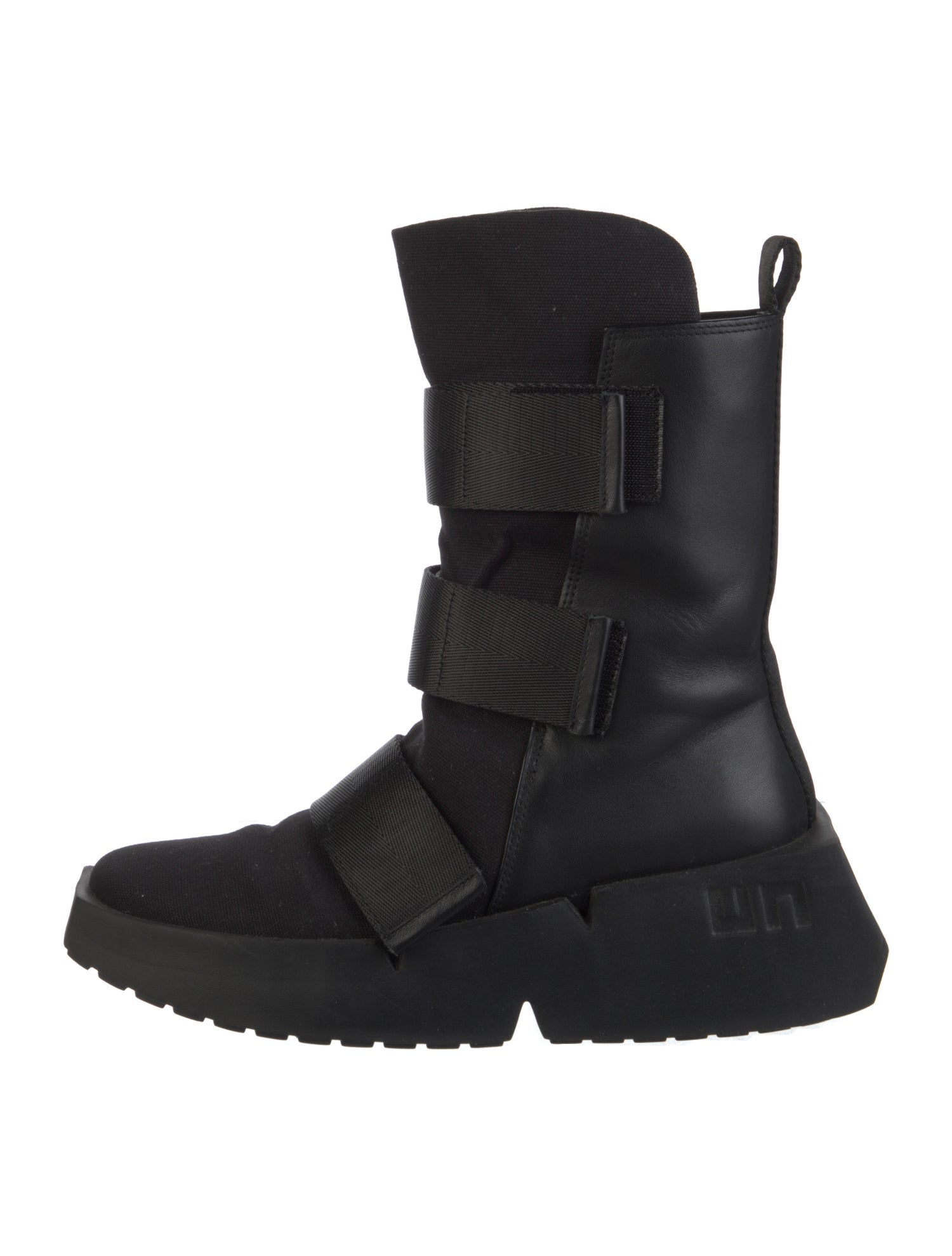 United Nude Leather Combat Boots