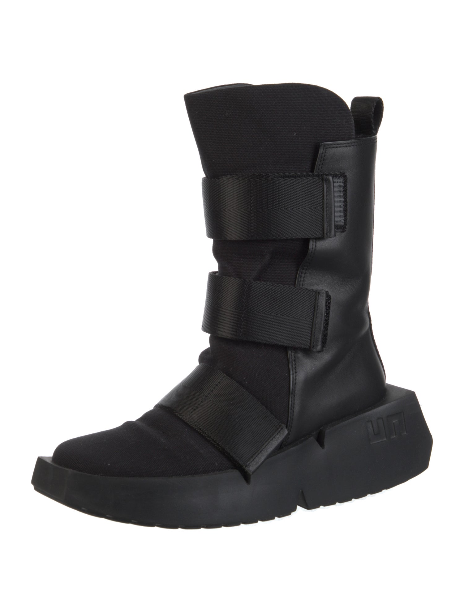 United Nude Leather Combat Boots