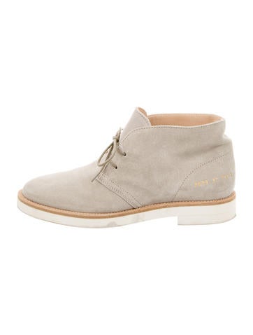 Woman by Common Projects Suede Ankle Boots