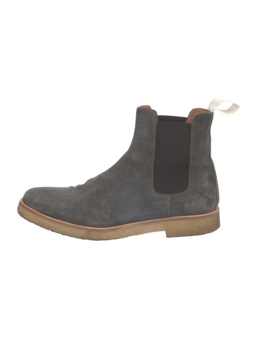 Woman by Common Projects Suede Chelsea Boots