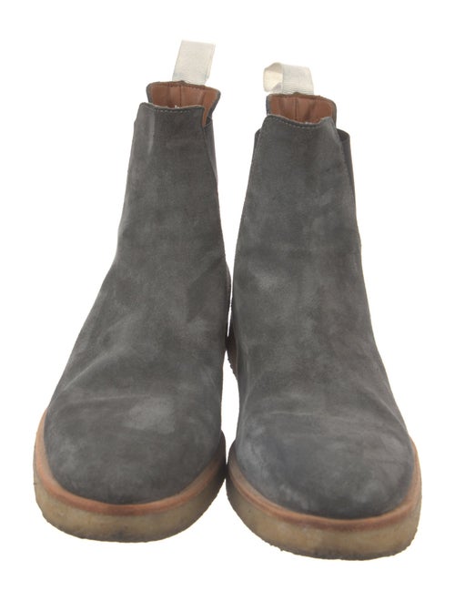 Woman by Common Projects Suede Chelsea Boots