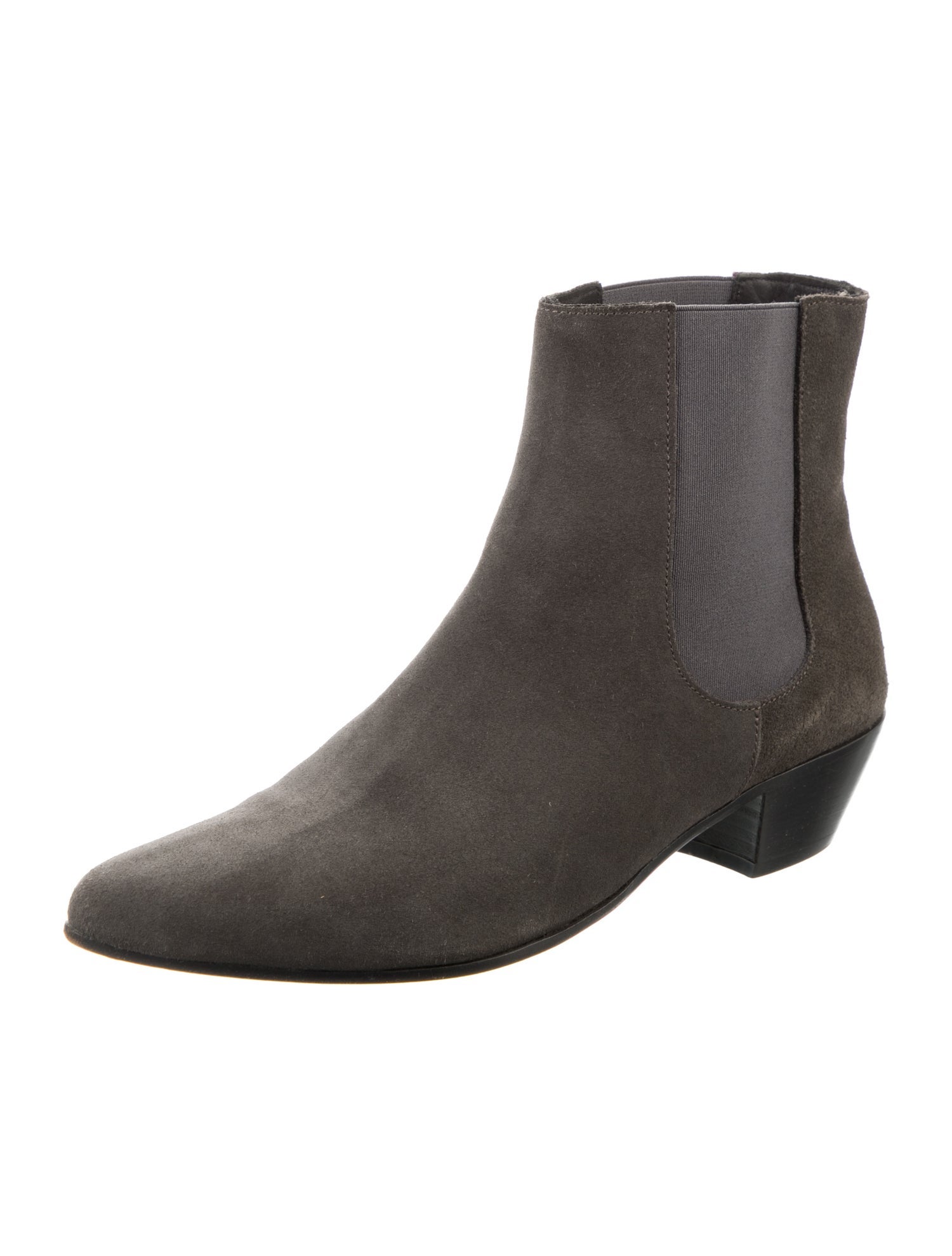 Woman by Common Projects Suede Chelsea Boots